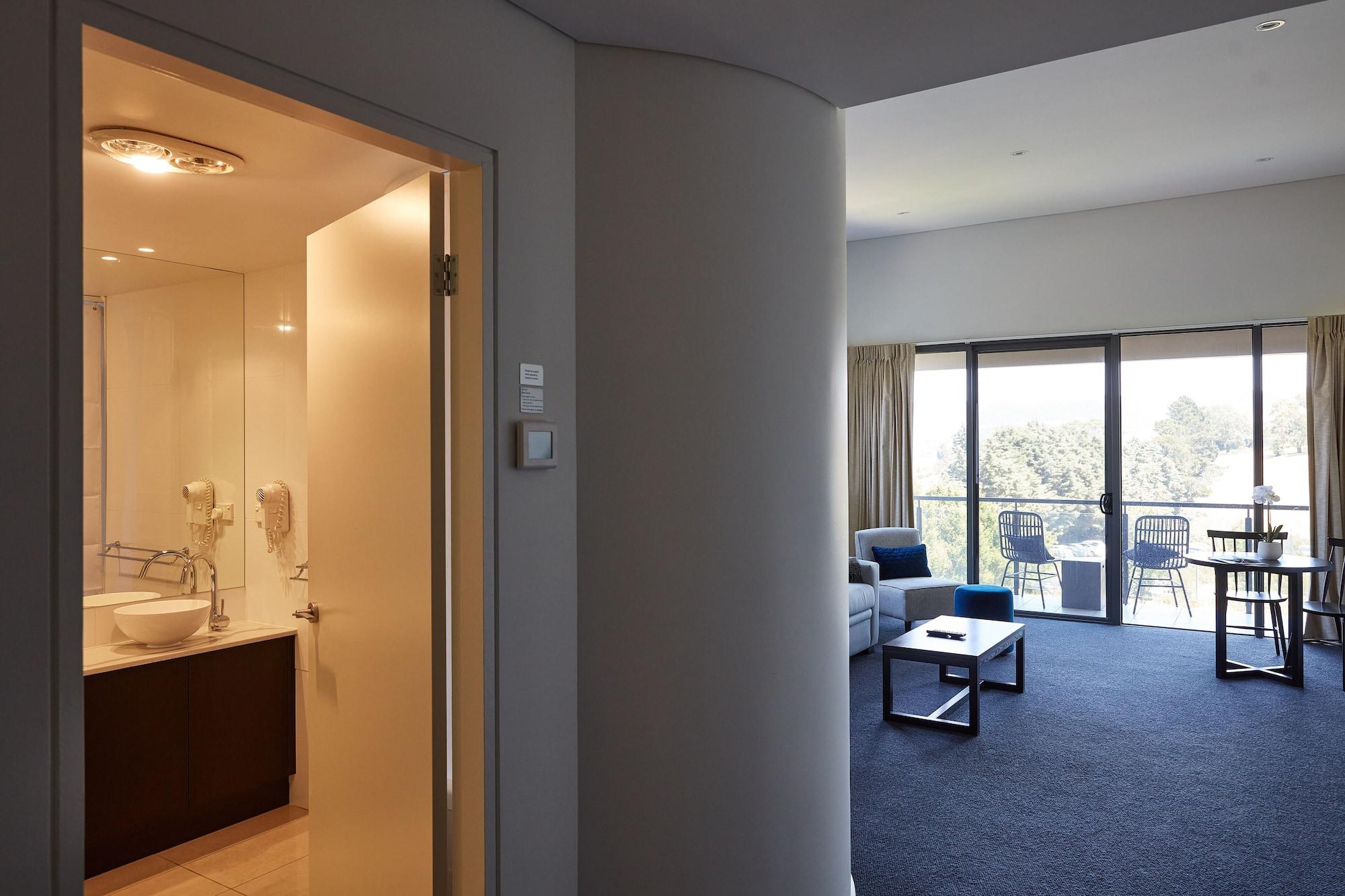 บัลโกว์นี เอสเตท ไวน์ยาร์ด รีสอร์ตแอนด์สปา Hotel ยาร์ราเกลน ภายนอก รูปภาพ A room at the hotel