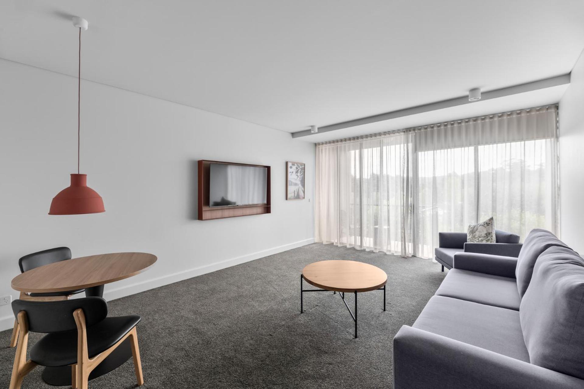 บัลโกว์นี เอสเตท ไวน์ยาร์ด รีสอร์ตแอนด์สปา Hotel ยาร์ราเกลน ภายนอก รูปภาพ A staged living room