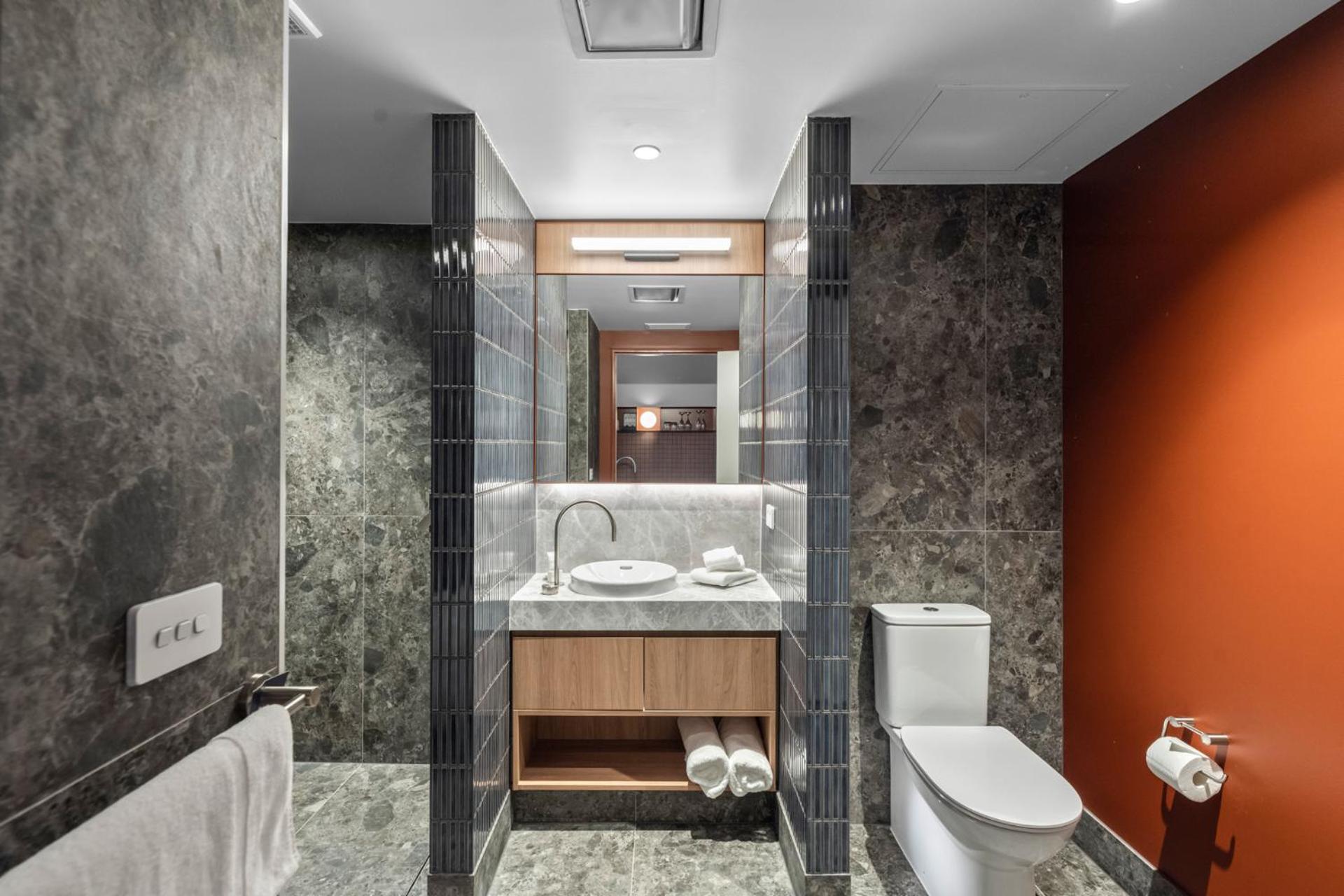บัลโกว์นี เอสเตท ไวน์ยาร์ด รีสอร์ตแอนด์สปา Hotel ยาร์ราเกลน ภายนอก รูปภาพ Bathroom